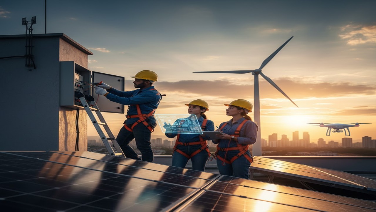 Auxiliar Electricista Especializado en Energías Renovables