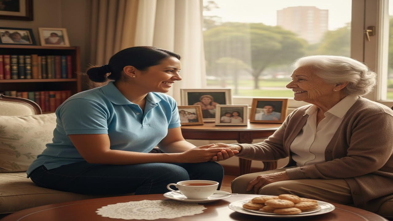 Cuidadora de Adulta Mayor